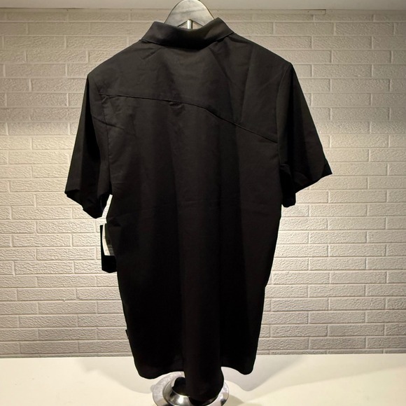 Volcom Everett Oxford SS Stretch Button Up Shirt - Mens Modern Fit - Picture 4 of 7